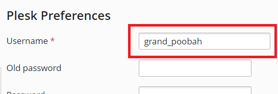 image admin username