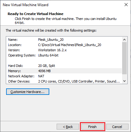 image QCOW2_VWP_Create_VM_Finish